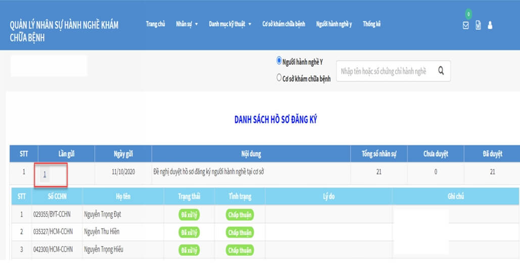 Hướng dẫn đăng ký Bổ sung nhân sự hành nghề của phòng khám lên Sở Y Tế Hướng dẫn đăng ký Bổ sung nhân sự hành nghề của phòng khám lên Sở Y Tế