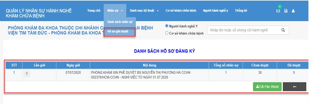 Hướng dẫn đăng ký Bổ sung nhân sự hành nghề của phòng khám lên Sở Y Tế Hướng dẫn đăng ký Bổ sung nhân sự hành nghề của phòng khám lên Sở Y Tế