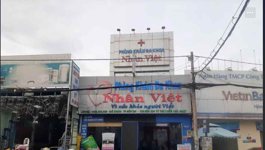 Phòng khám đa khoa nhân việt;