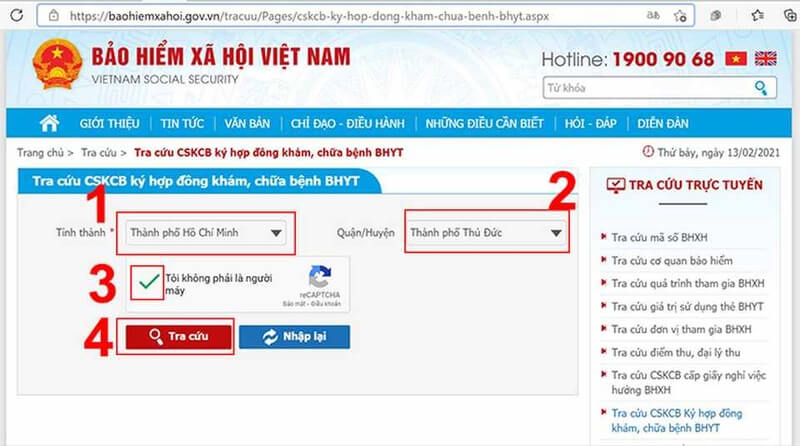 Tra cứu qua cổng thông tin điện tử BHXH Việt Nam Tra cứu qua cổng thông tin điện tử BHXH Việt Nam