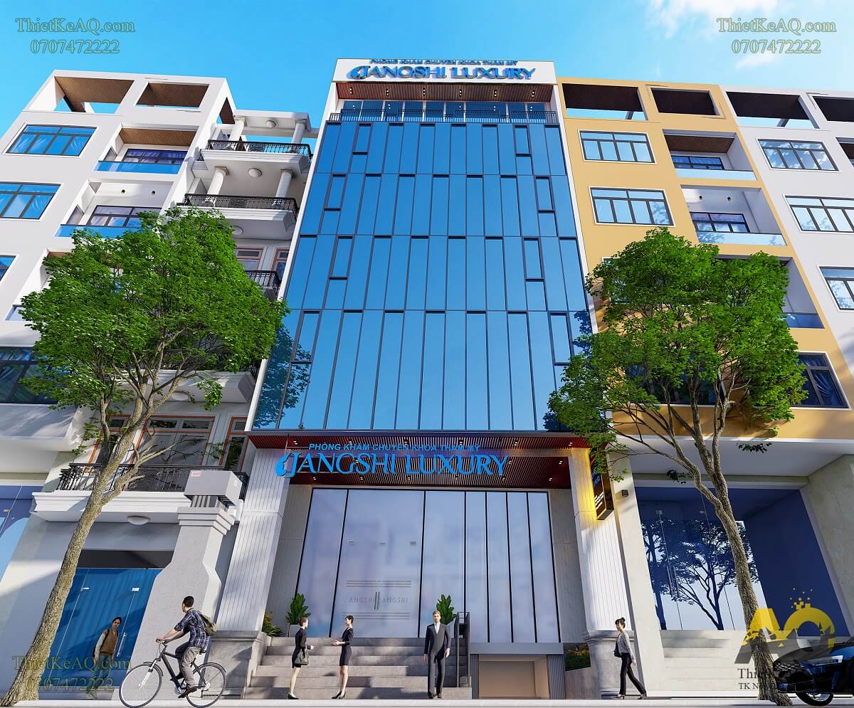 thiết kế phòng khám thẩm mỹ Jangshi Luxury tại TP.HCM thiết kế phòng khám thẩm mỹ Jangshi Luxury tại TP.HCM